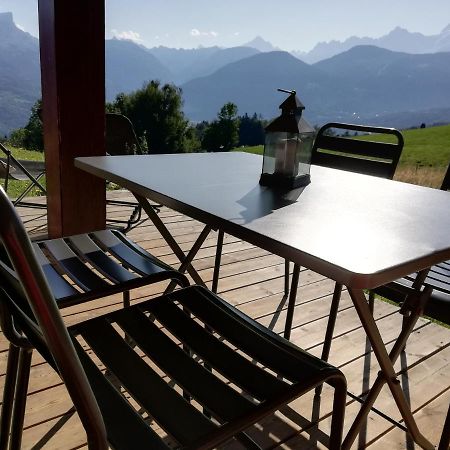 Rez De Chaussee Tres Calme Vue Mont-Blanc Combloux Exterior photo